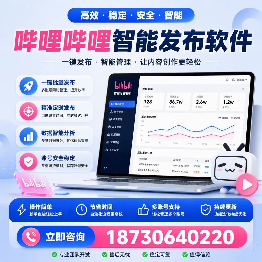 如何在 平顶山 制定有效的哔哩哔哩智能发布策略